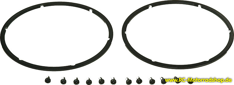 M59525: Satz Halteringe für Hinterreifen Anderson 1/5 EP Motorace M59525