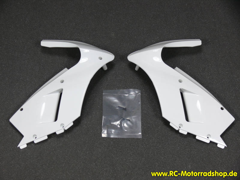 M59539: Frontverkleidung weiß (unlackiert) für Anderson 1/5 EP Motorace M59539