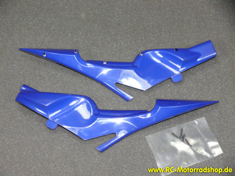 M59550: Verkleidung Tank/Sitzbank blau für Anderson 1/5 EP Motorace M59550