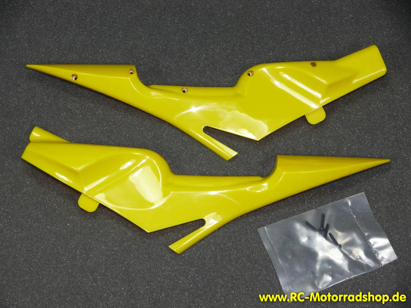 M59553: Verkleidung Tank/Sitzbank gelb für Anderson 1/5 EP Motorace M59553