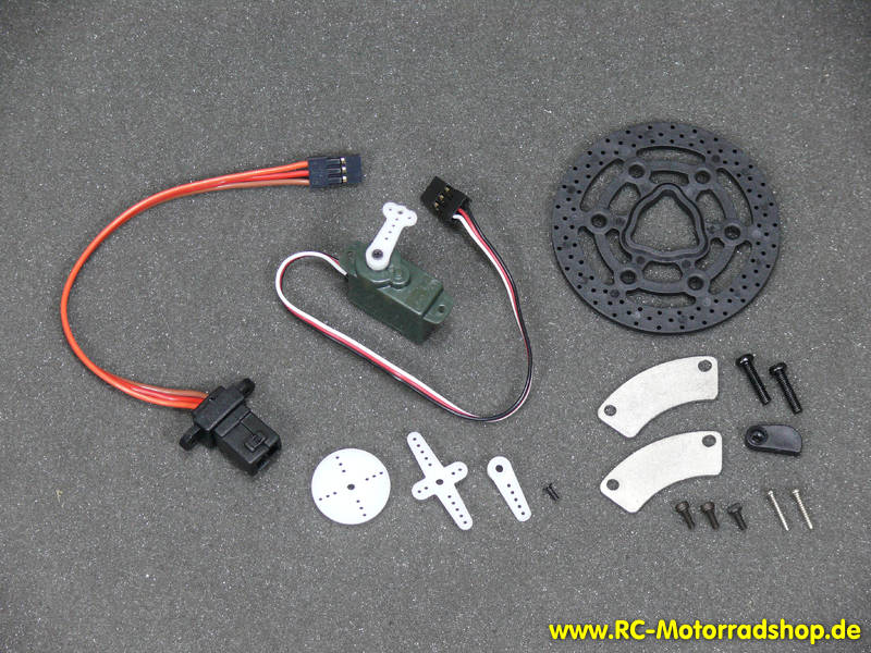 M5S9501: Vorderradbremse inkl. Servo für Anderson 1/5 EP Motorace M5S9501
