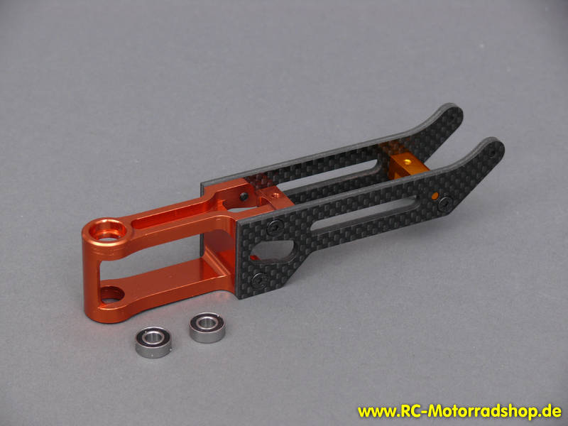 M5S9547: Dämpferaufnahme Alu/Carbon für Anderson 1/5 EP Motorace M5S9547