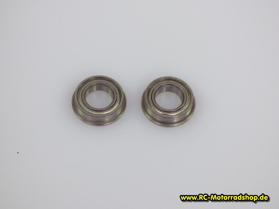 MF148ZZ: Rillenkugellager (2) mit Bund 8x14x4 (0.8x15,6) JABBER ONE MF148ZZ