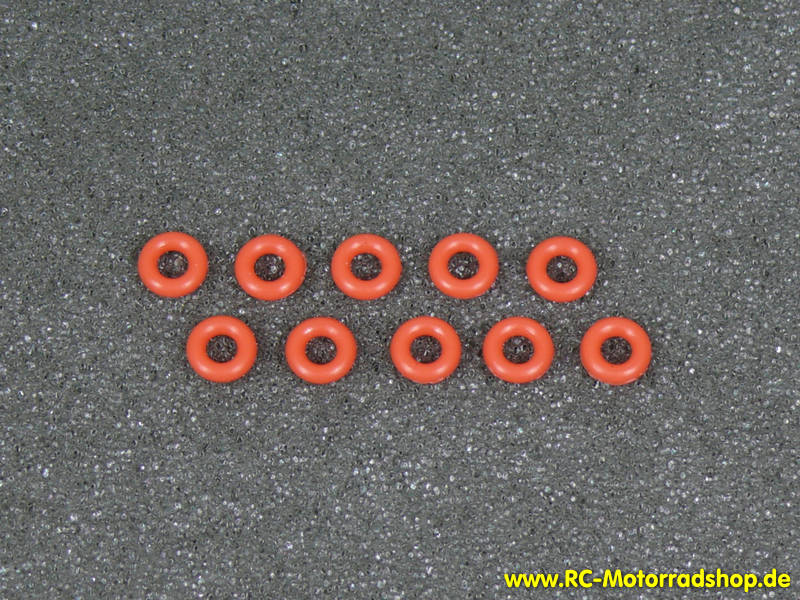 MK-AH30: Silikon-Ringe weich für NF Lenkungsdämpfer X103 MK-AH30