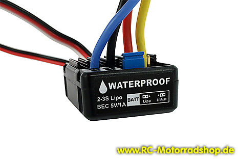 MS8143: ESC Brushed 25A (Fahrtregler Bürstenmotor) X-RIDER MARS MS8143