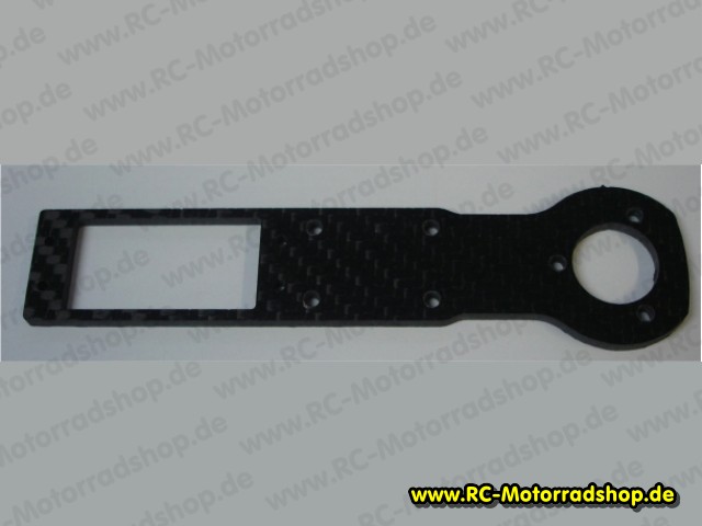 NF-SP004: Halteplatte Lenkkopf CFK oben für Servo 35x15mm NF EVO SP NF-SP004