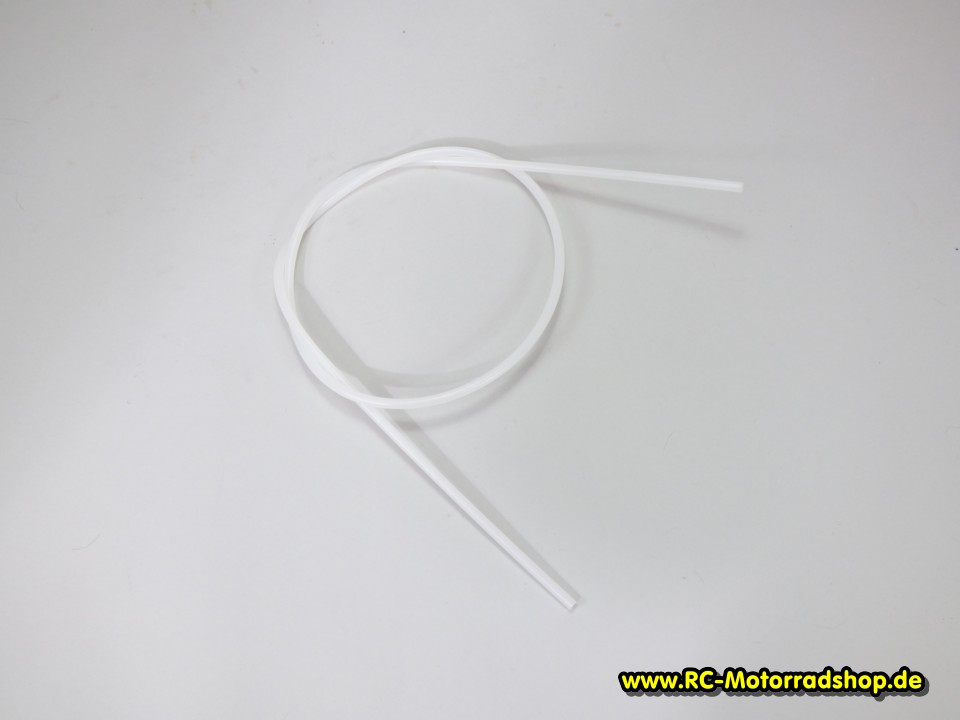 NSB-05-100: Nylon-Sturzbügel 5mm weiss natur (1 Meter Stange) NSB-05-100