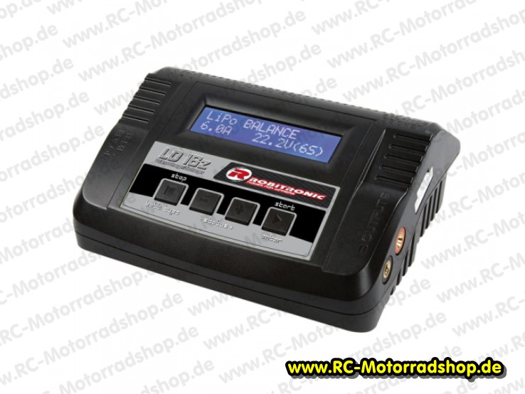 R01005: Ladegerät Expert LD-16z (6A) für LiPo / LiFe / LiIon / LiMn / NiCd / NiMH / Pb Akkus R01005