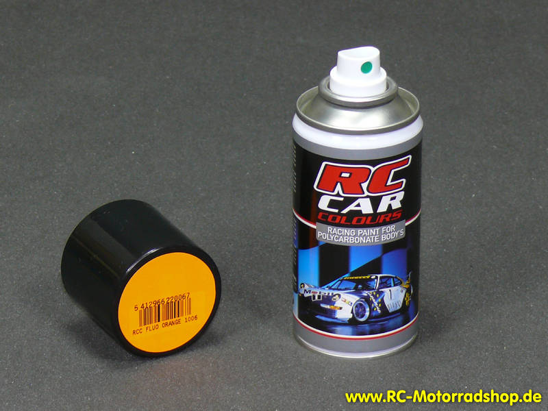 RCC1006: Lexan Sprühfarbe Orange fluoreszierend 150ml RCC1006