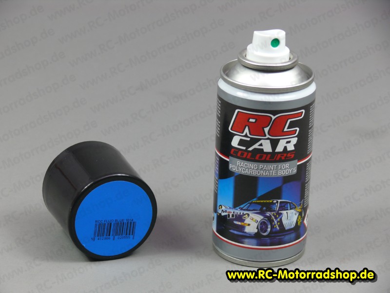 RCC1014: Lexan Sprühfarbe Blau fluoreszierend 150ml RCC1014