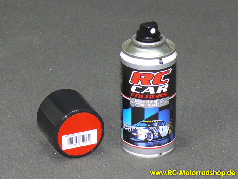 RCC110: Lexan Sprühfarbe Rot 150ml RCC110