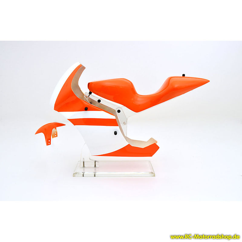 RCVP3943001-OW: Verkleidungs-Kit GT913 Glasfaser - orange/weiß RCVP3943001-OW