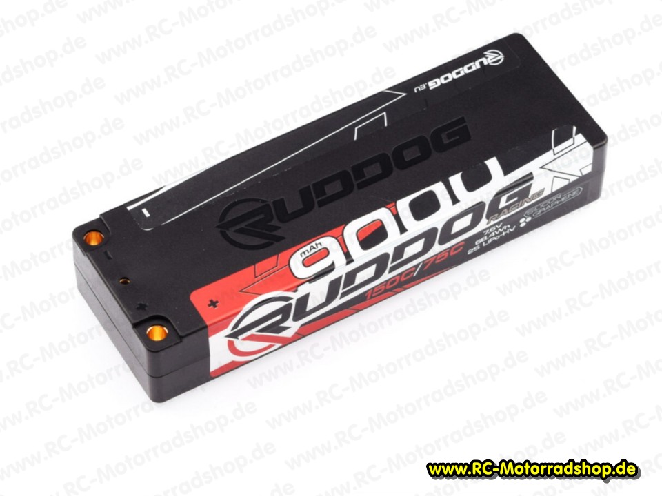 RP-0682: Hardcase-Lipo RUDDOG Racing 7,6V - 9000mAh - 150C/75C - 68,4Wh RP-0682
