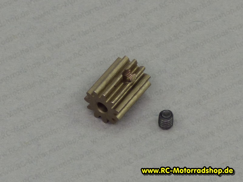 RW4811STM: Motorritzel Stahl 48DP - 11Z. für 2,0mm Motorwelle RW4811STM