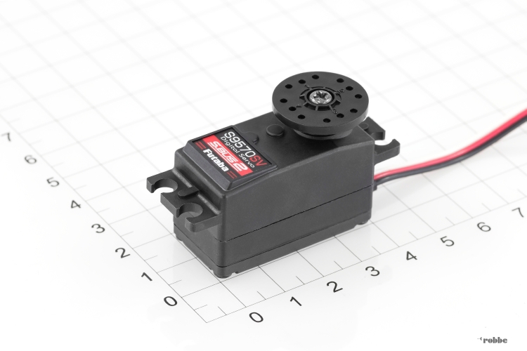 S9570SV: Futaba Low Profile Digital S-Bus Servo SV9570SV mit Kugellager und Metallgetriebe S9570SV