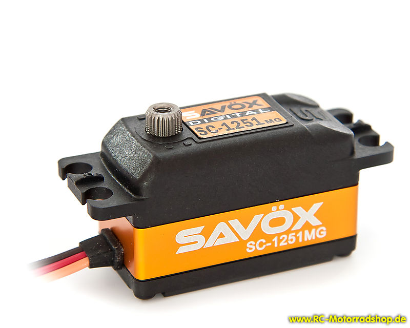 SC-1251MG: Low-Profile Digital Servo SAVÖX SC-1251MG SC-1251MG