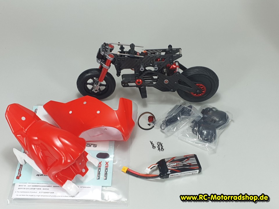 SP-003: 1:8 Motorradmodell X-RIDER MARS - ohne RC / Regler / Motor SP-003