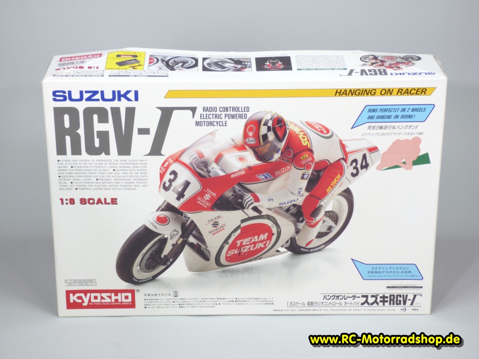 SP-004: Bausatz Kyosho Hang' on Suzuki RGV500 (1992 Kit) No. 3022 (rotes Dekor) SP-004