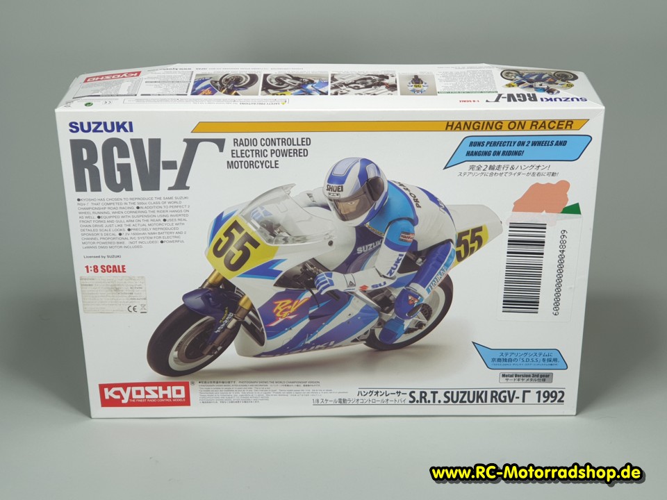 SP-005: Bausatz Kyosho Hang' on Suzuki RGV500 No. K.34931B (blaues Dekor) SP-005