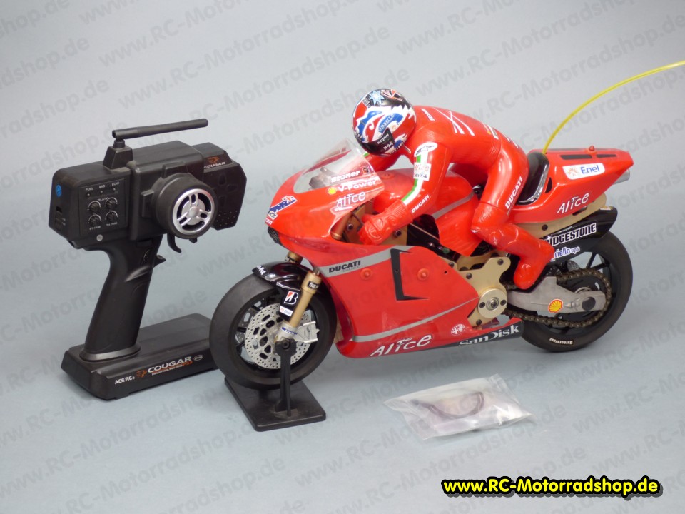 SP-006: Thunder Tiger FM-1e Ducati Desmosedici GP8 Elektro 2.4GHz - Einzelstück (neu) SP-006