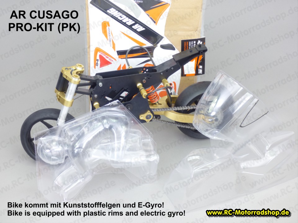 SP-010: AR CUSAGO 1:4 Street Bike - PRO Version mit E-Gyro SP-010