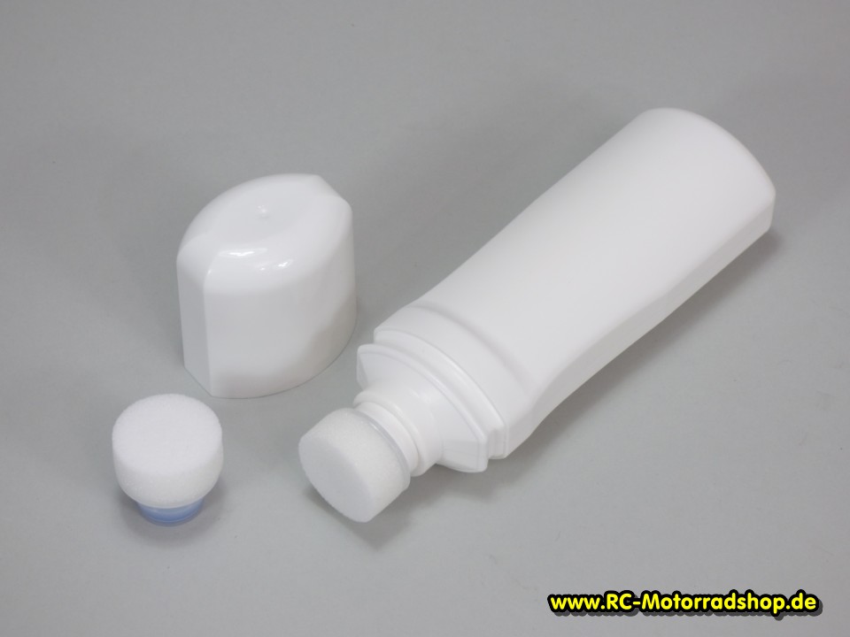 TG-21: Dosierflasche leer 100ml inkl. Deckel und 2 Schwammdosierer-Aufsätzen TG-21