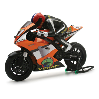 VEN-0105-3: 1:8 Motorradmodell GPV-1 RTR von Venom Kanal 3 (orange) VEN-0105-3
