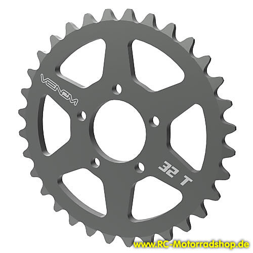 VEN-0520: Kettenrad hinten 32Z. - gefräste Ausführung - für VMX450 VEN-0520