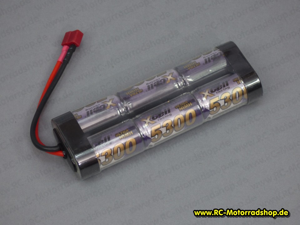 XC-72/5300: X-Cell 6-Zellen Inline Stick-Akku 7,2 Volt – 5300 mAh Ultra NiMH XC-72/5300