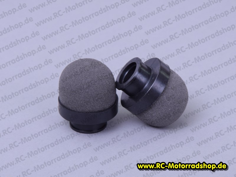 XC103000: Schaumstoff Luftfilter (2 Stück) inkl. Öl für Anschluss Ø15mm XC103000