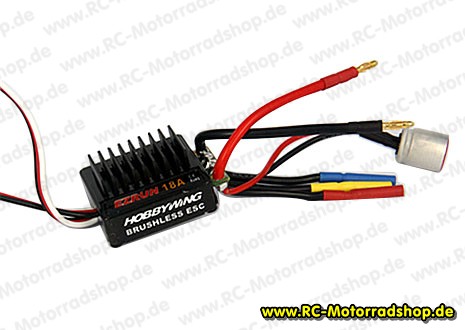 XR-A1025: Brushless-Regler EZRUN 18A für X-RIDER CX3-II XR-A1025