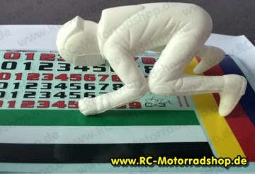 XR-A1037: Fahrerpuppe weiß X-RIDER CX3-II XR-A1037