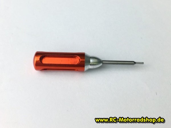 XR-U001OG: Sechskant-Schraubendreher 0,9mm für X-RIDER CX3-II XR-U001OG