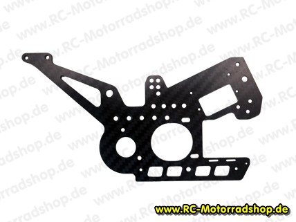 XR8116: Rahmen links CFK X-RIDER SATURN XR8116