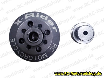 XR8121: Satz Riemenräder (2) vorne und hinten (Motorseite) X-RIDER SATURN XR8121