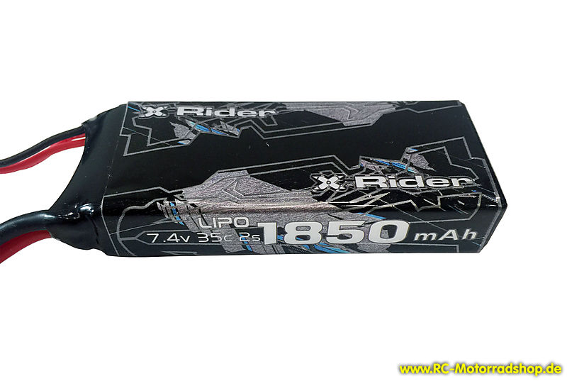 XR8145: LiPo Akku 7,4V - 1850 mAh - 35C für X-RIDER MARS / HKM390 XR8145