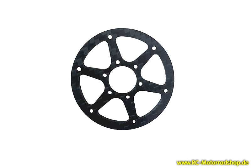 XR8153: Felgenstern hinten CFK (no Gyro) X-RIDER SATURN / CAFE RACER / MARS XR8153