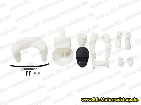 XR8221: Fahrerfigur unlackiert X-RIDER CAFE RACER XR8221
