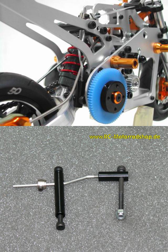 ZH-PD8451: Ausfederwegsbegrenzer (Downstop) für OTO T-258 / ZH Racing Z-201B / Z-203B ZH-PD8451