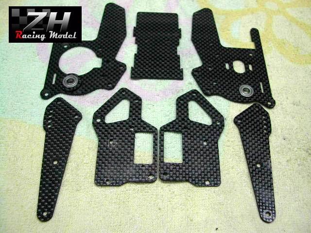 ZH-PD8580: Rahmenset Carbon komplett ZH Racing Z-203B ZH-PD8580