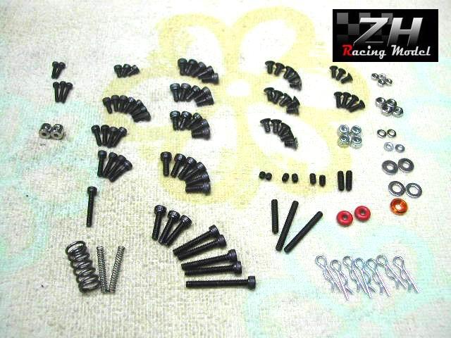 ZH-PD8640: Schraubensatz komplett für ZH Racing Z-203B / Z-205B ZH-PD8640